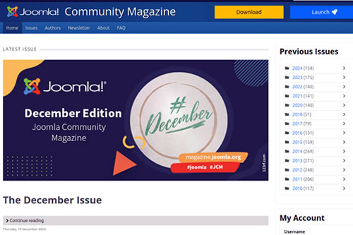 Magazine oficial Joomla